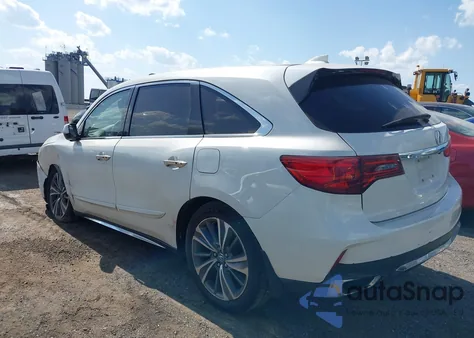 2017 Acura Mdx Technology Package из США, поврежденный, VIN 5J8YD4H53HL006434